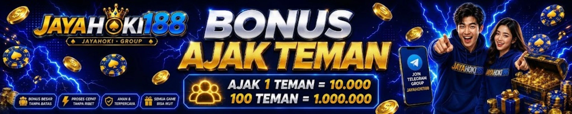 EVENT BONUS AJAKTEMAN JAYAHOKI188
